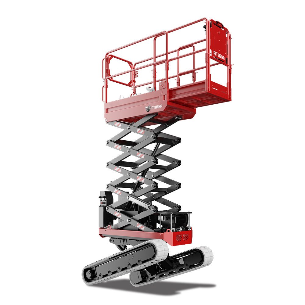 Scissor All Terrain Athena 850 Bi Leveling on Tracks Redi2Hire