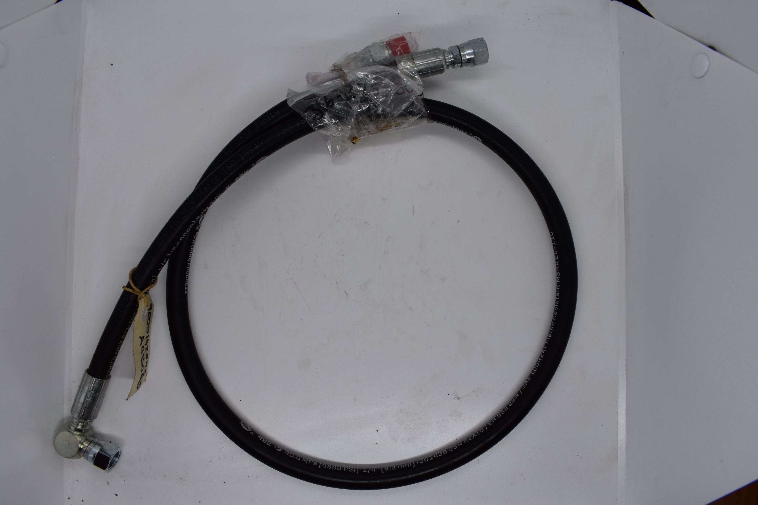 Dingo Hydraulic Hose 1/4" Use with Relief Valve 4in1 A4B095 Redi2Hire