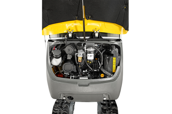 Wacker Neuson ET18 VDS Mini Excavator on 3t Trailer