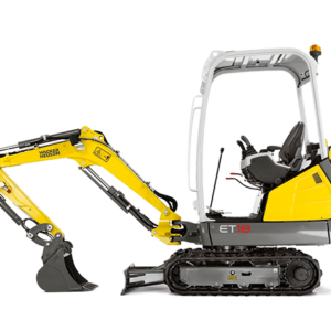 Wacker Neuson ET18 VDS Mini Excavator on 3t Trailer